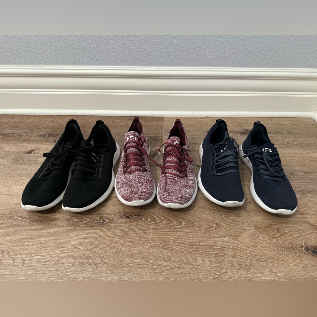 Apl Techloom Breeze Lot (All 3 Pairs) Of Sneakers Men’s Size 11.5